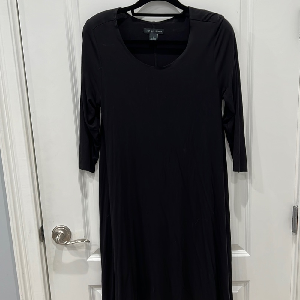 The perfect little black dress. Joan Vass. This dress fits perfect